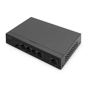 Digitus DN-95330-1 tīkla pārslēgs Nepārvaldīts Gigabit Ethernet (10/100/1000) Power over Ethernet (PoE) Melns