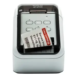Etiķešu printeris Brother QL-810WC Taisnās termoprintēšanas krāsu 300×300 DPI 176 mm/s Wi‑Fi USB DK (60.96 mm platums)