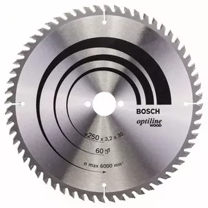 Пила дисковая Bosch 2 608 640 729 25 см Отверстие 3 см