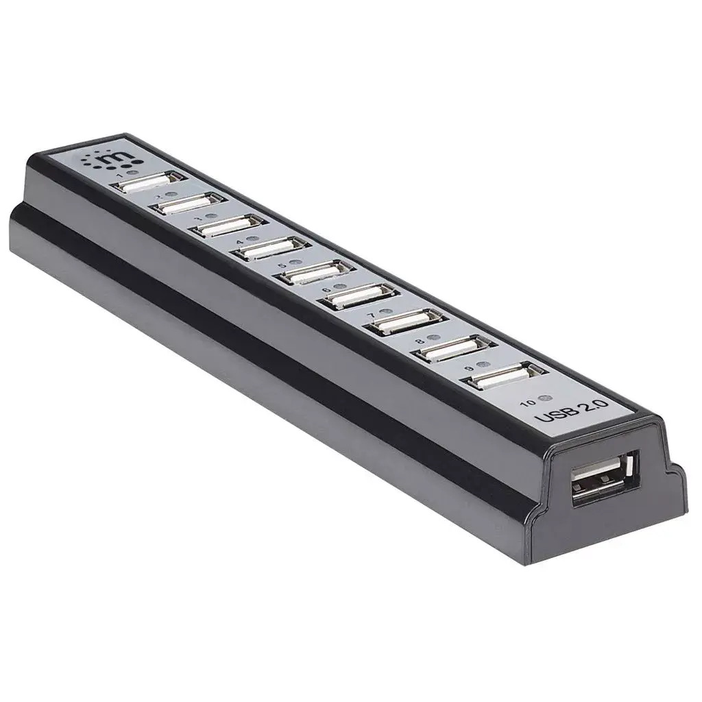 USB Hubs Manhattan USB-A 10-Port 161572 Photo 2