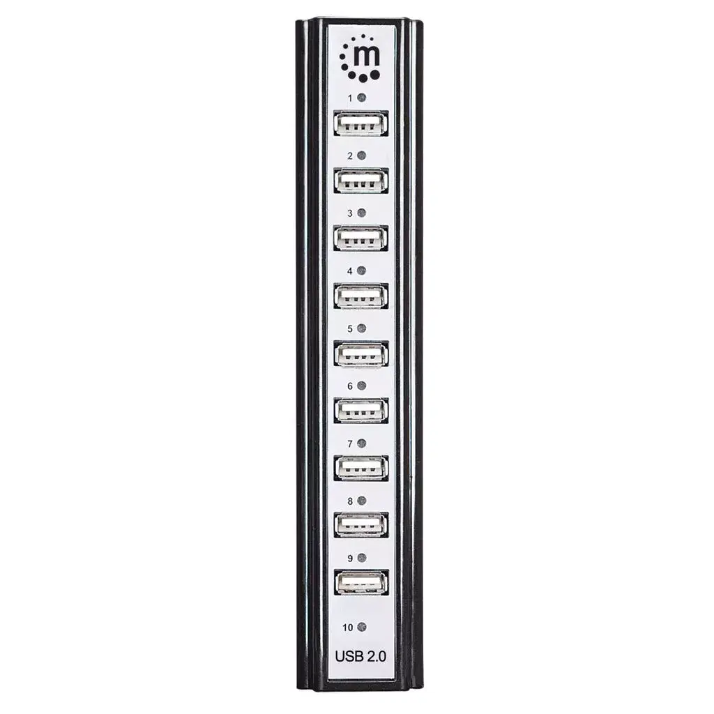 USB Hubs Manhattan USB-A 10-Port 161572 Photo 3