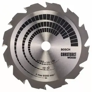 Дисковая пила (лезвие) Bosch 19 см (1 шт) — совместимое лезвие 2608641201