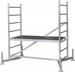 Krause ClimTec 710116 Aluminum Scaffold with a Maximum Working Height of 3.00 m