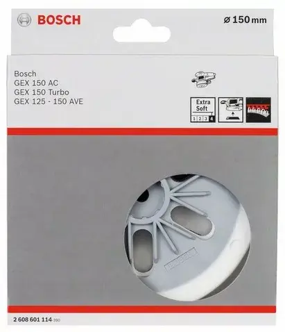 Шлифовальная тарелка Bosch 2608601114 150 мм Photo 2