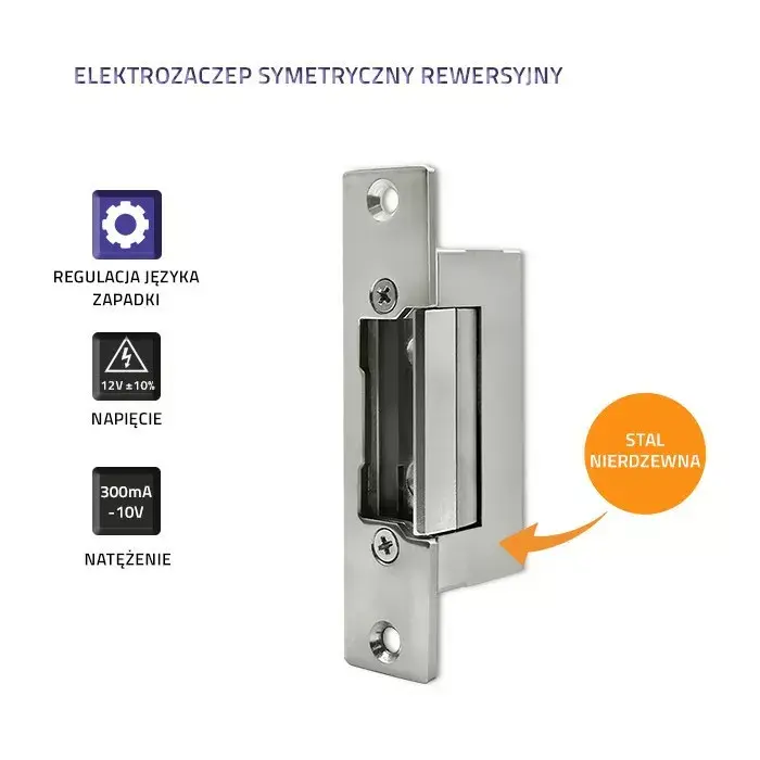 Elektriskais bloķētājs QOLTEC 52458 12V 300mA Photo 3