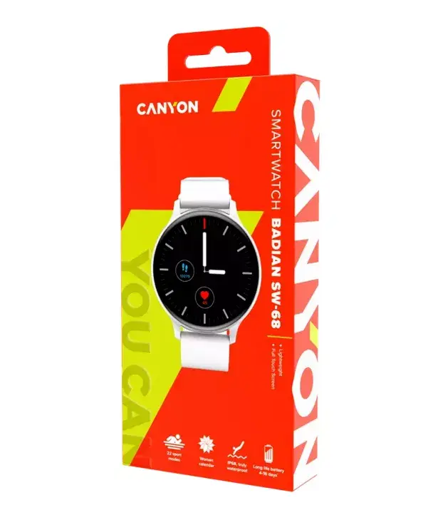 Смарт-часы Canyon CNS-SW68SS Photo 4