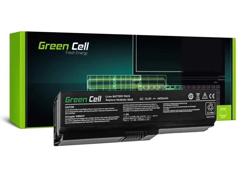 Klēpjdatora akumulators Green Cell TS03V2 Litija-jonu