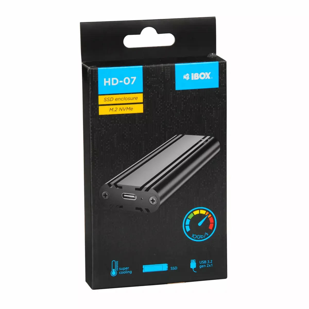 SSD enclosure IBOX HD-07 M.2 USB Type-C Photo 5