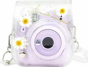 Protective case LoveInstant for Fujifilm Instax Mini 11 – floral dried chamomile design