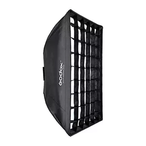 Godox SB-FW6090 softboks melns 600x900mm ar difuzoriem un režģi