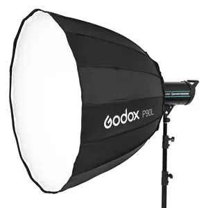 Софтбокс Godox P90L 90см Черный Нейлон Полиэстер с Диффузорами