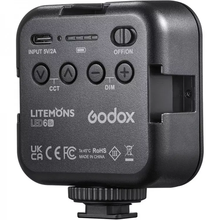 Вспышка для видеокамер Godox LED6BI Photo 2