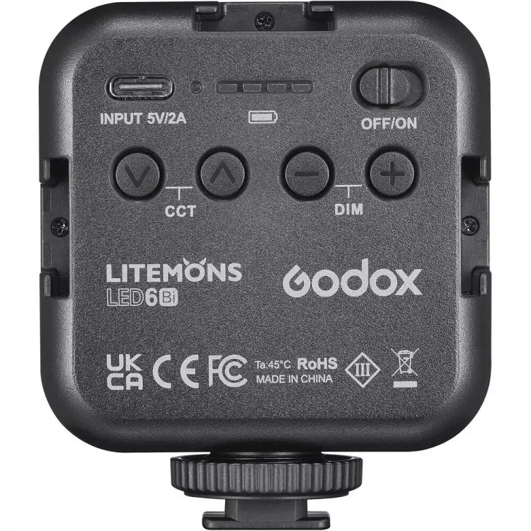 Вспышка для видеокамер Godox LED6BI Photo 4