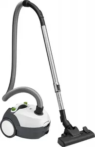 Пылесос CLATRONIC BS 1300 с мешком для пыли, 700 Вт, белый