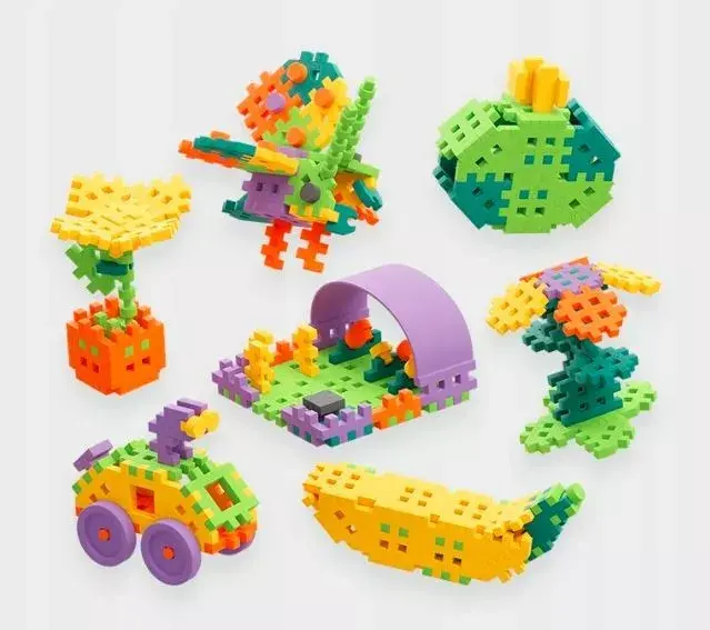 Marioinex Blocks Mini Waffle — 200 daļu konstruktors Photo 2