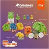 Marioinex Blocks Waffle mini Garbage truck 14 pcs Photo 4