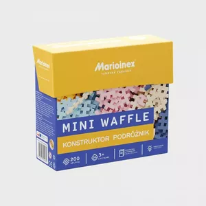 Toy construction set Marioinex Blocks Mini Waffle Traveler 200 pieces