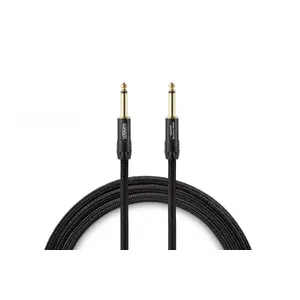 Audio cable WARM AUDIO PREM-TS-10 3 m, 6.35 mm TS male–male, copper, black
