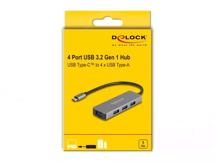 DeLOCK 63173 USB centrmezgls Type-C Photo 3