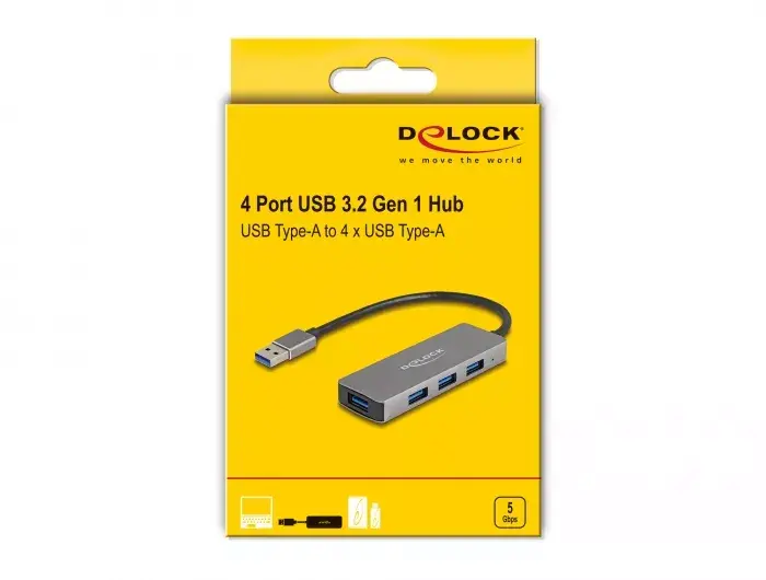 DeLOCK 63171 USB centrmezgls 3.2 Gen 1 Photo 3