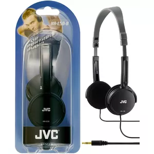 JVC HA-L50-B austiņas un brīvroku komplekts Vadu Mūzika Melns