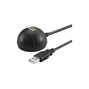 USB кабель Goobay USB A черный 1.5м HiSpeed 2.0