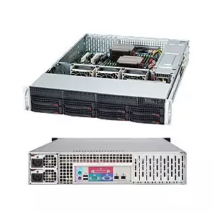 Servera korpuss Supermicro SuperChassis 825TQC-R1K03LPB Rack Black