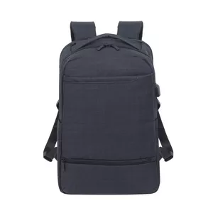 Rokassoma Rivacase 8365 priekš 17.3" klēpjdatora, poliesters, melna, 850 g