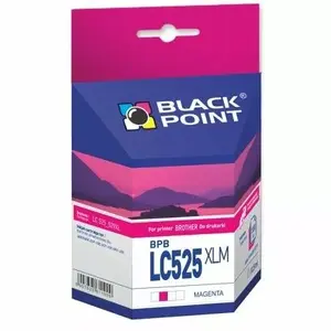 Ink Cartridge BLACKPOINT BPBLC525XLM magenta — approx. 1300 pages for compatible Brother LC-525XLM