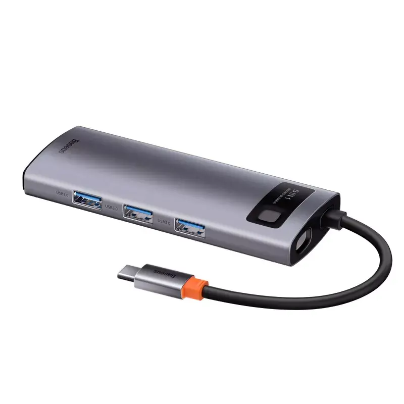USB хаб Baseus Metal Gleam Photo 4