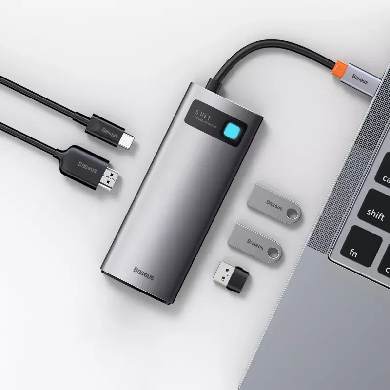 USB хаб Baseus Metal Gleam Photo 7