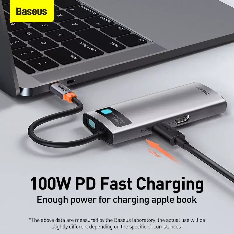 USB хаб Baseus Metal Gleam Photo 14