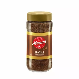 Instant coffee Merrild Classic 200 g jar — soluble coffee, 200g