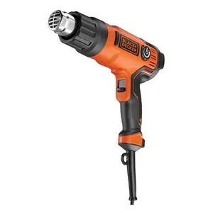 Heat gun Black & Decker KX2200K, 2000 W, airflow 360–720 l/min, max temp 645 °C, AC
