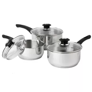 Cookware set Russell Hobbs RH00542EU7 — 3-piece non-stick pans, dishwasher-safe