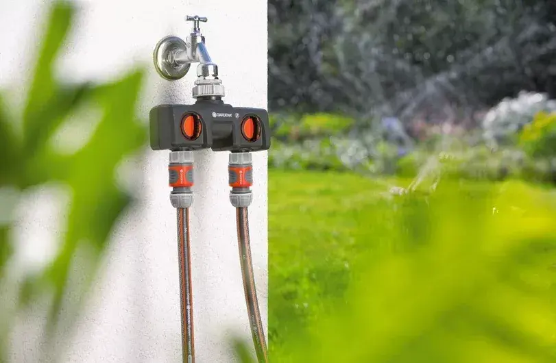 GARDENA Double Tap 08193-24 соединитель Photo 2