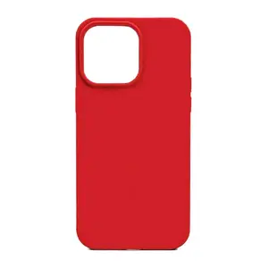 Силиконовый чехол Soft Touch Evelatus для Apple iPhone 14 Pro Max 6.7 красный