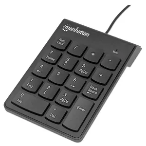 Keyboard MANHATTAN Nummernblock USB black