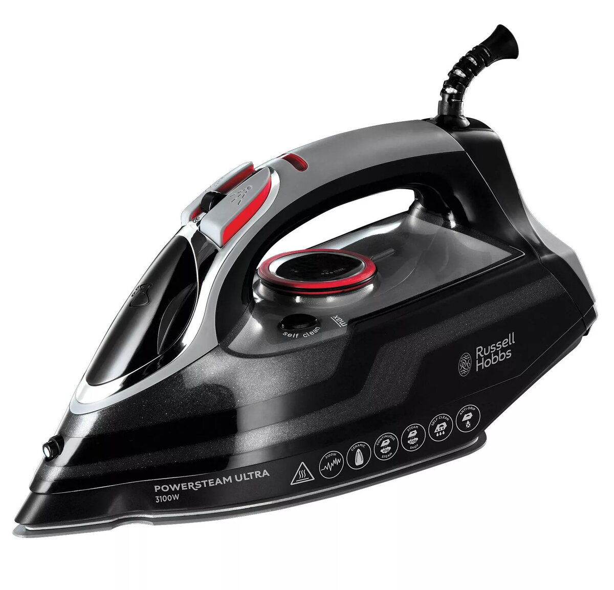 Tvaika un sausais gludeklis Russell Hobbs
