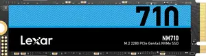 Lexar NM710 500 GB M.2 PCI Express 4.0 NVMe SSD for PC and Laptop with Read Speeds up to 5000 MB/s