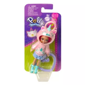 Figūra Polly Pocket Friend Clips Lelle vienradzis