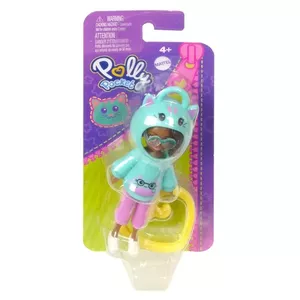 Figure Polly Pocket Friend Clips Doll Kitty