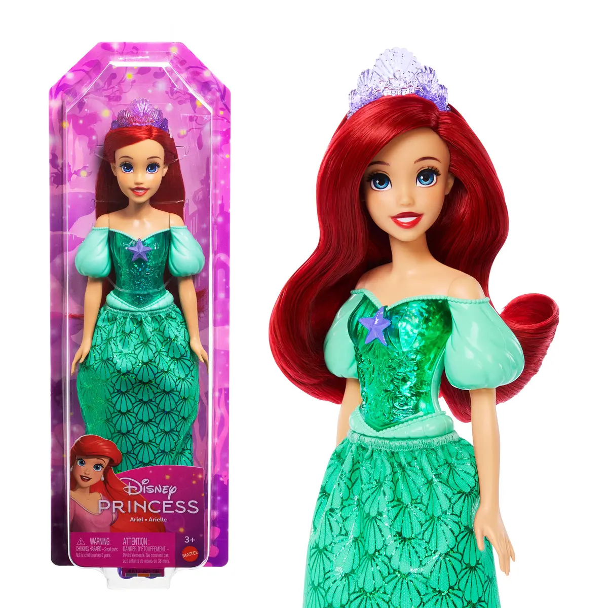 Modes lelle Mattel Disney Princess Ariel
