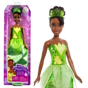 Modes lelle Mattel Disney Princess Princeses Tiana 279.4 mm Zaļa