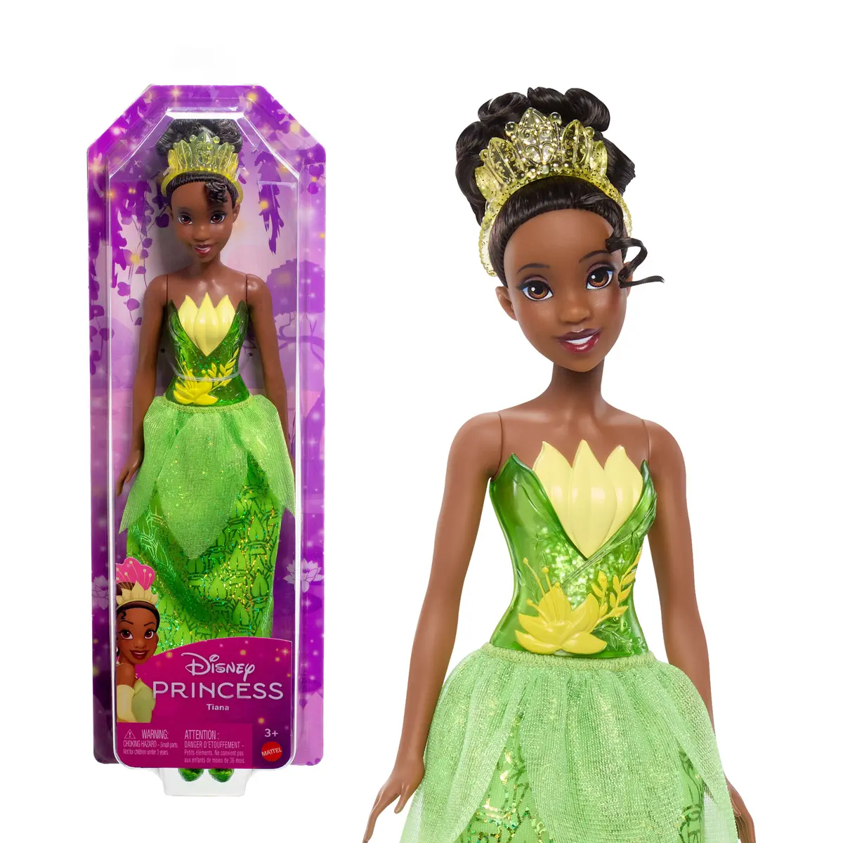 MATTEL Disney Princess Tiana Modes lelle