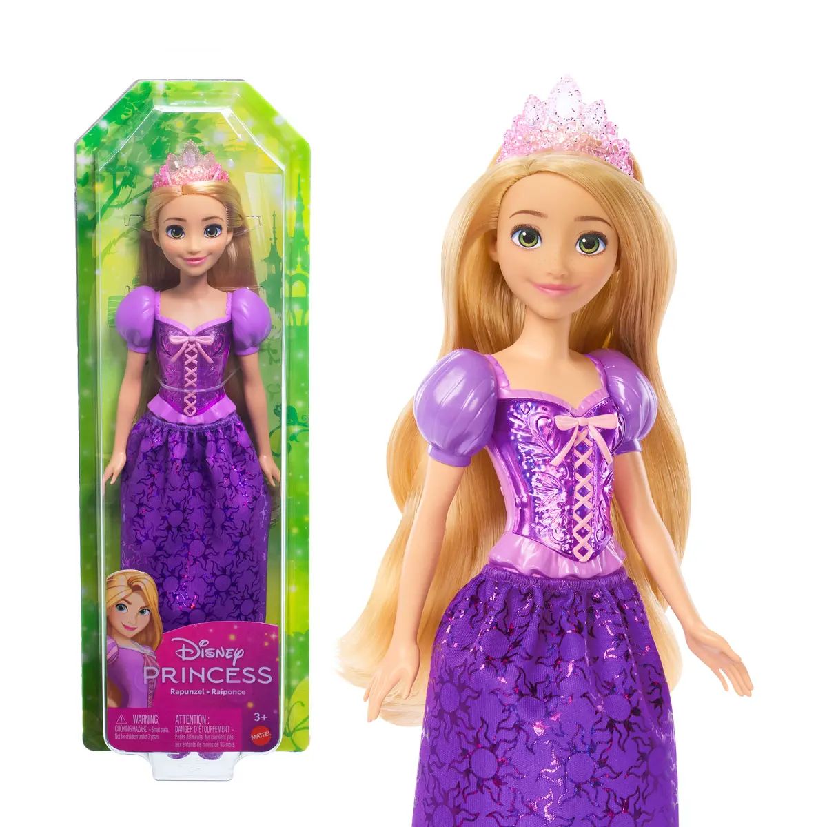 Modes lelle Mattel Disney Princess Rapunzel