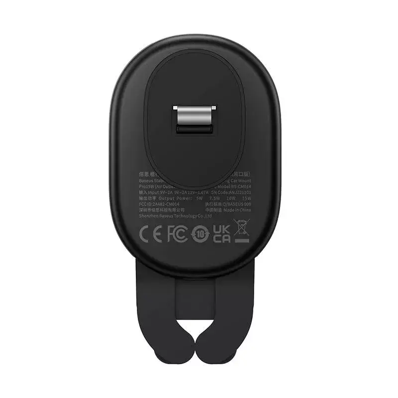 Baseus Pro 15W bezvadu lādēšanas auto turētājs SUWX030001 Photo 3