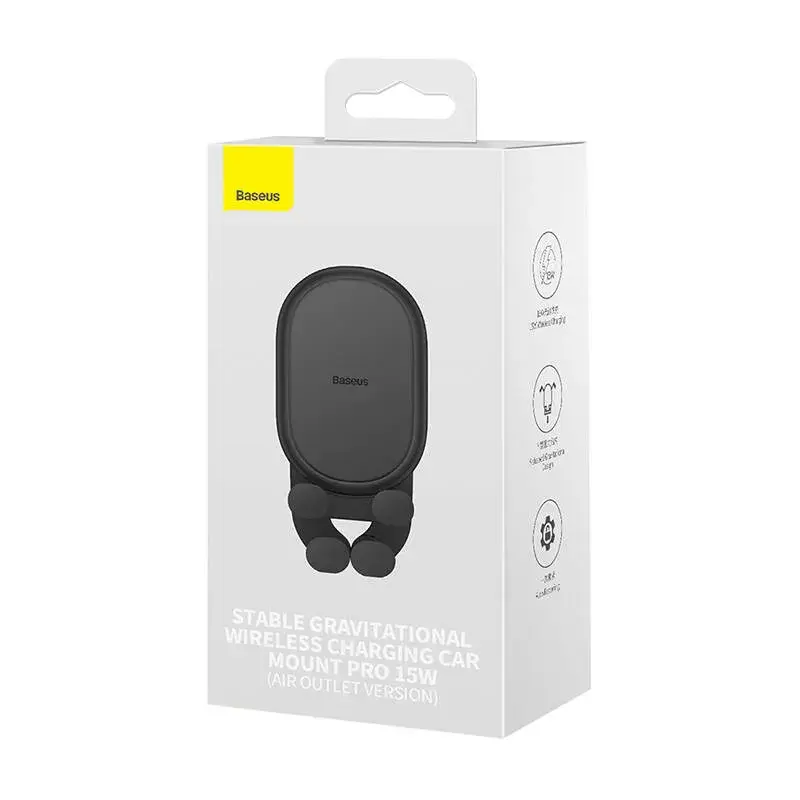 Baseus Pro 15W bezvadu lādēšanas auto turētājs SUWX030001 Photo 7