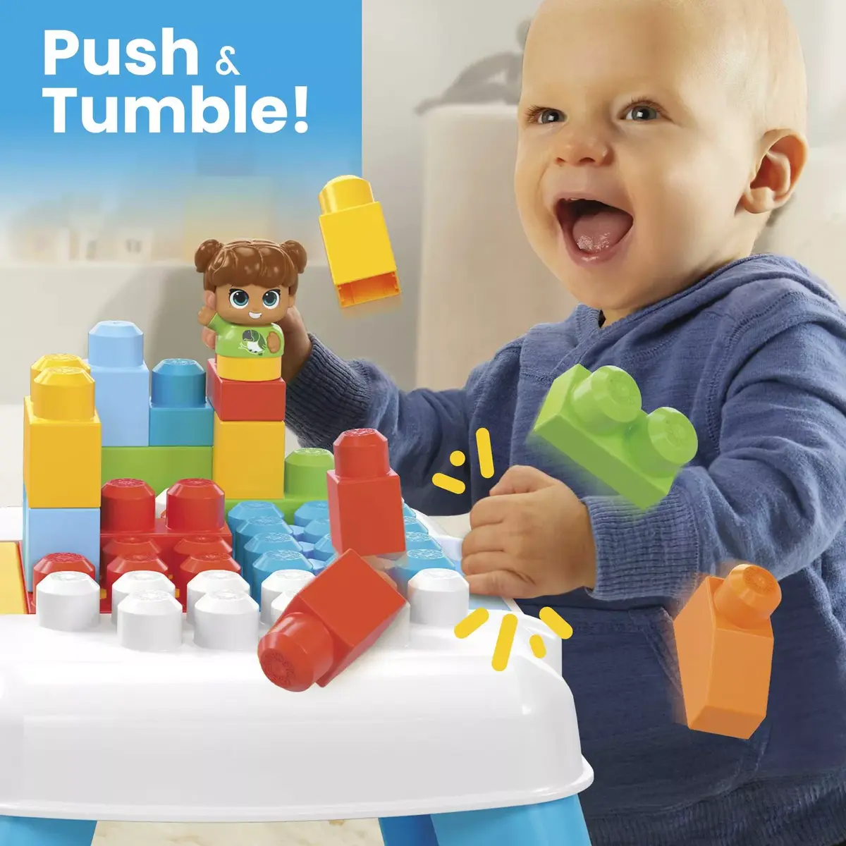 Конструктор MEGA BLOKS Build ‘n Tumble Table Photo 6