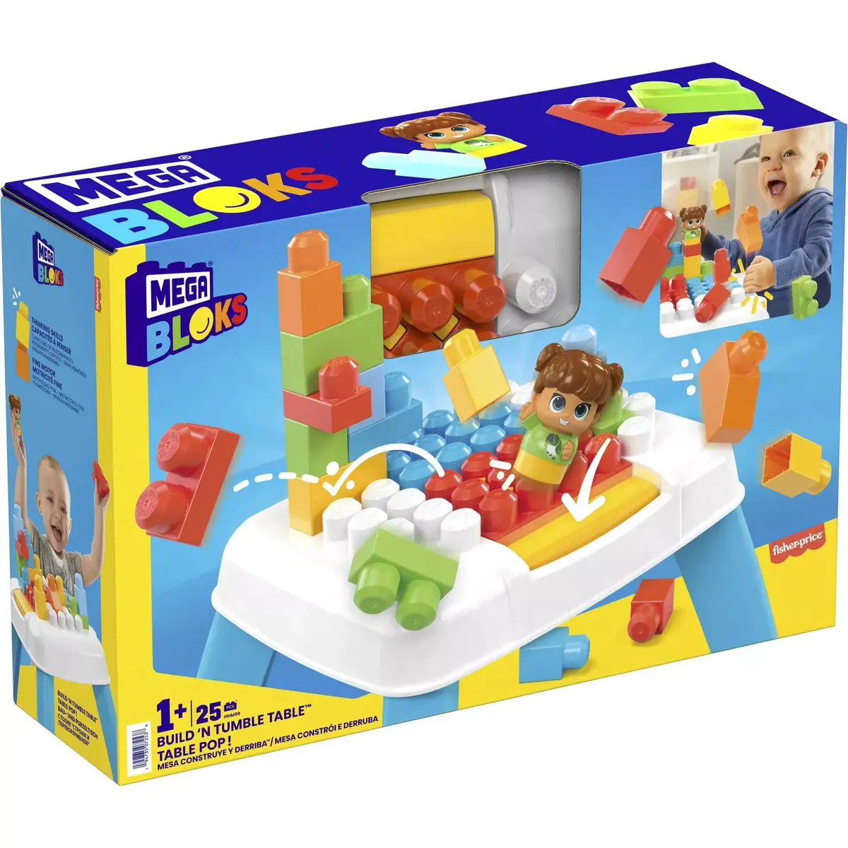 Конструктор MEGA BLOKS Build ‘n Tumble Table Photo 10